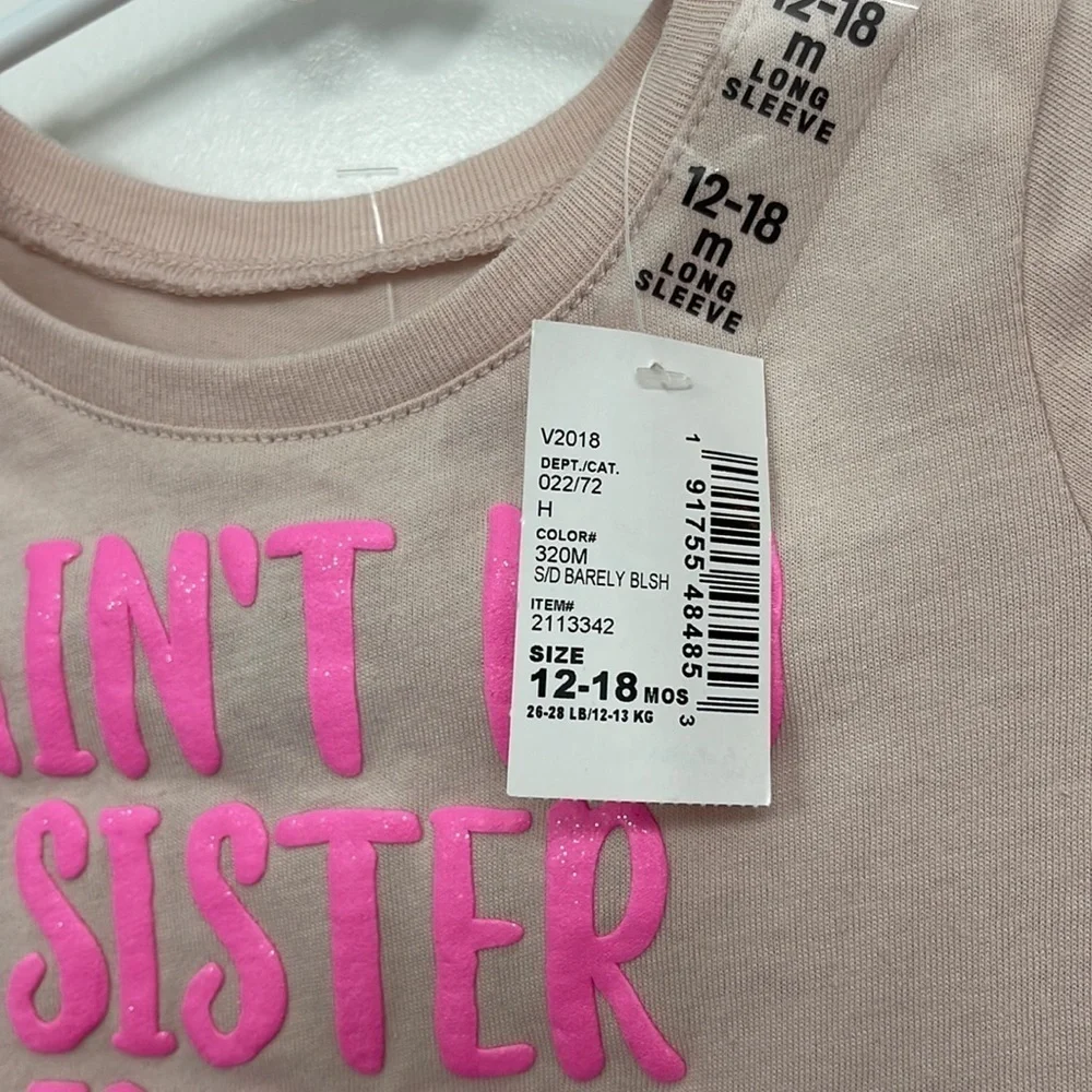 The Children’s Place long sleeve pink top